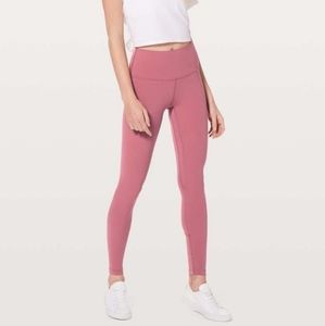 Lululemon Align 28" Moss Rose, sz 4